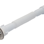 Sifon flexibil cu ventil INOX 1"½, cu iesire de 40 sau de 50